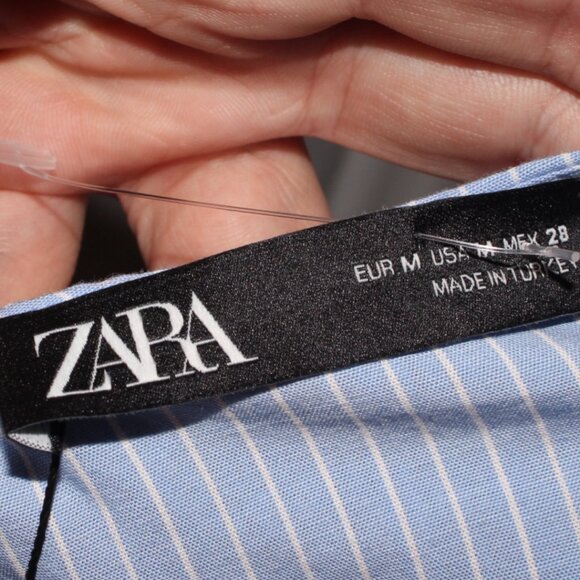 NWT Zara Boxer Style Crop Top Size M - Picture 8 of 8
